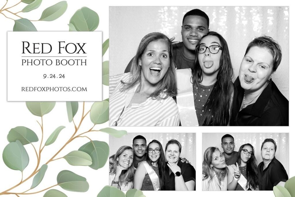 Beautiful Luxury Photos will energize your event's vibe, Red Fox Photo Booth Rental near me in Greenville SC